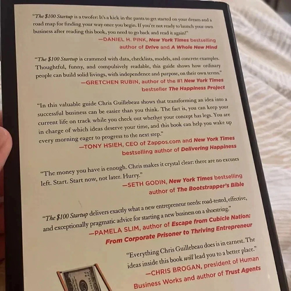 The $100 Startup - Reinvent the way you make a living - book - Picture 5 of 5